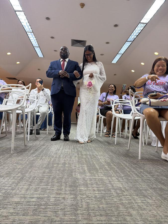 Entrada de la pareja, Congreso Diseñados para Amar y Servir