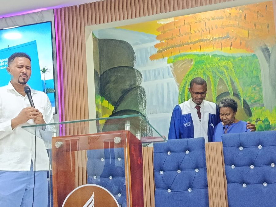 Oración durante el servicio de bautismo